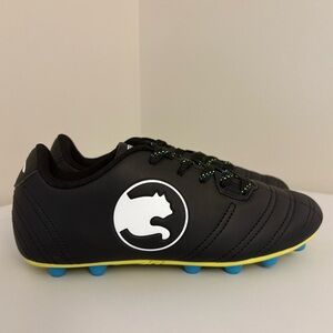 Puma Procat Speed Force Cleats Kids Youth Size 2 Soccer NWOT Black Cleats